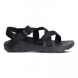 Black Chacos Z/Cloud Cushioned Wide Width Sandal | LRQ-276048