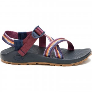 Burgundy Chacos Z/1 Classic Landscapes USA Sandal | DJX-124367