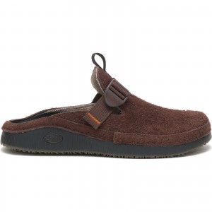 Dark Brown Chacos Paonia Clog | OEZ-160824