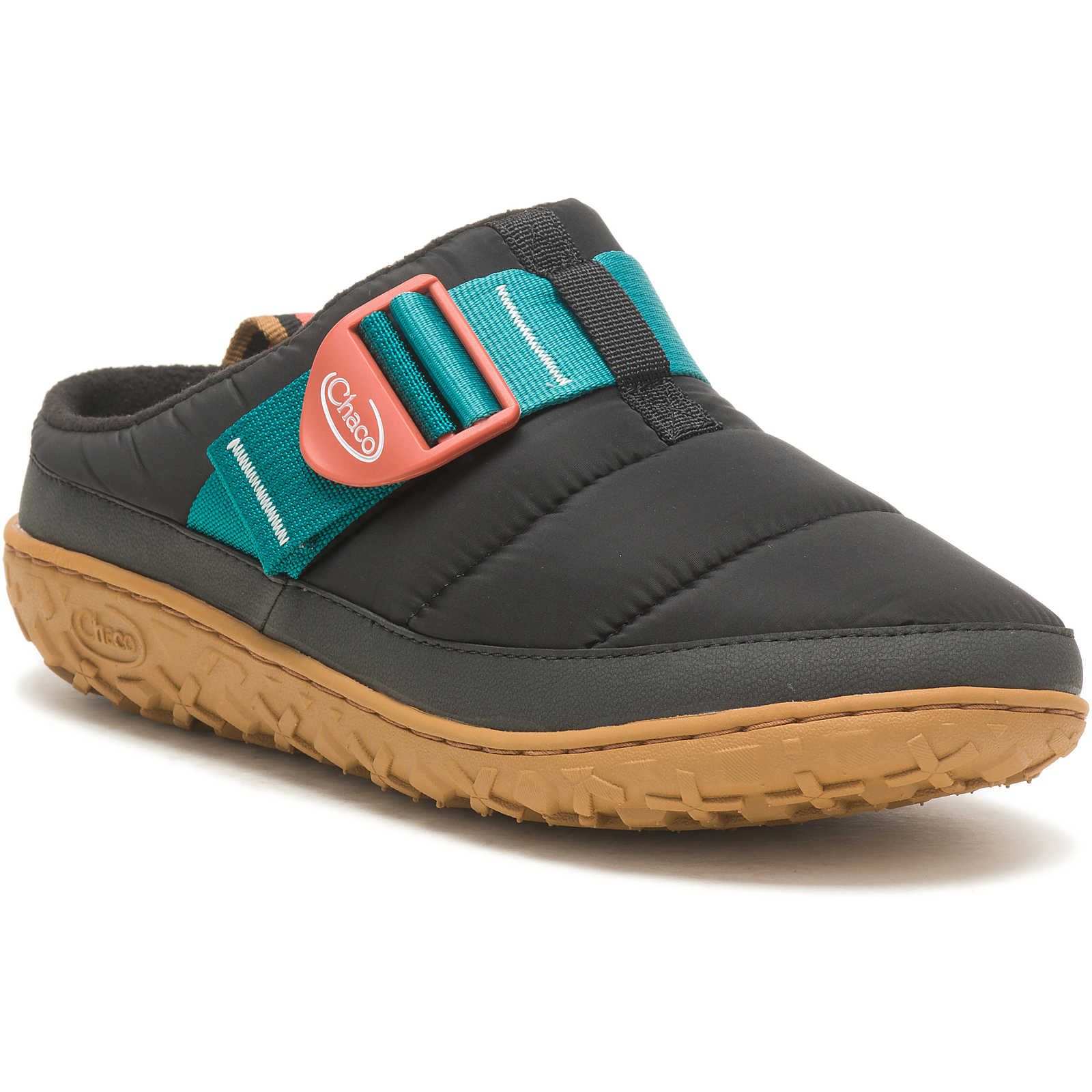 Black Chacos Ramble Puff Clog | OQN-091547