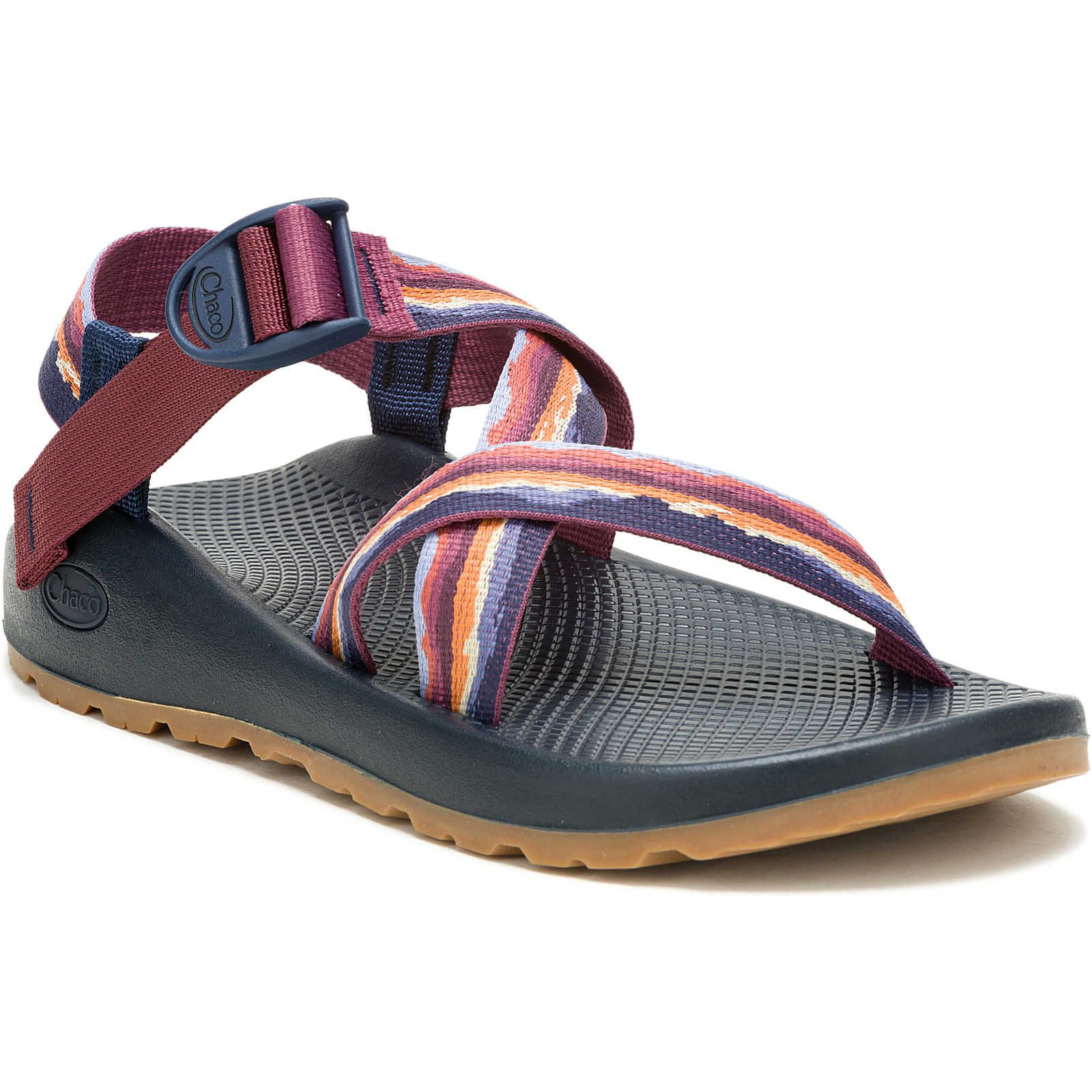 Burgundy Chacos Z/1 Classic Landscapes USA Sandal | DKU-056192