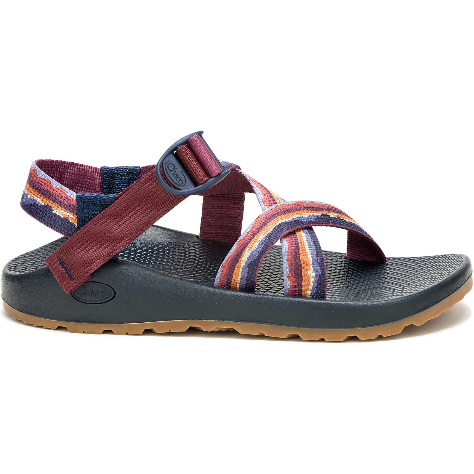 Burgundy Chacos Z/1 Classic Landscapes USA Sandal | DKU-056192